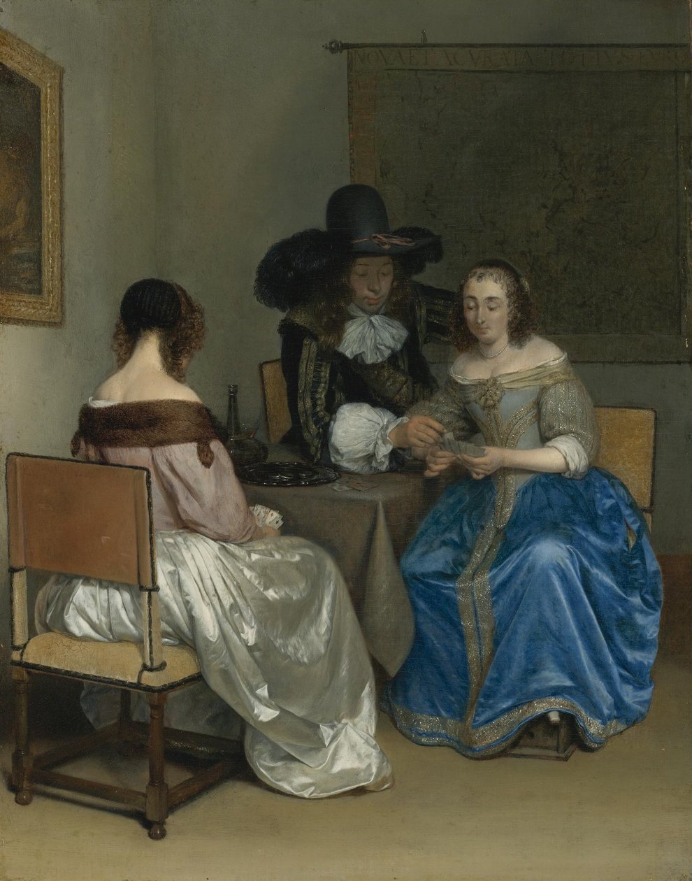Os jogadores de cartas de Gerard ter Borch