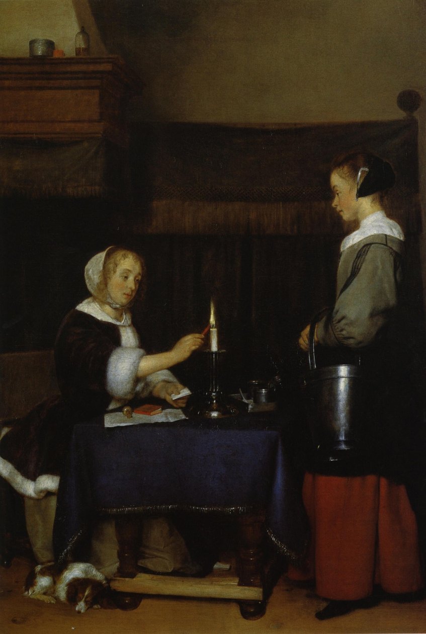 O Correspondente de Gerard ter Borch