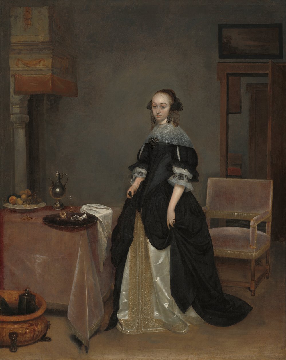 Maria van Suchtelen, c.1666 de Gerard ter Borch