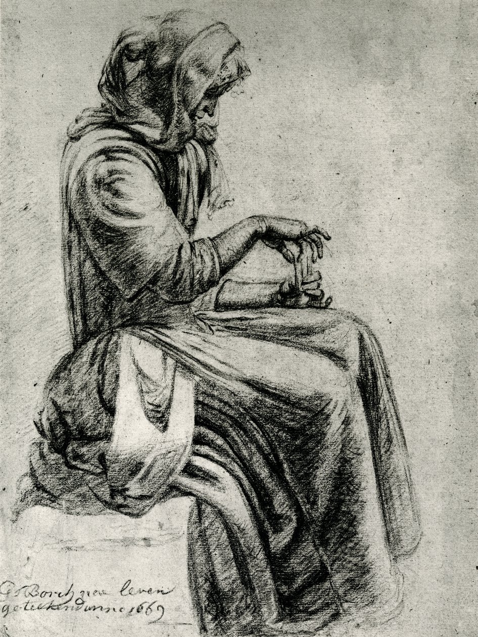 O cartomante de Gerard ter Borch