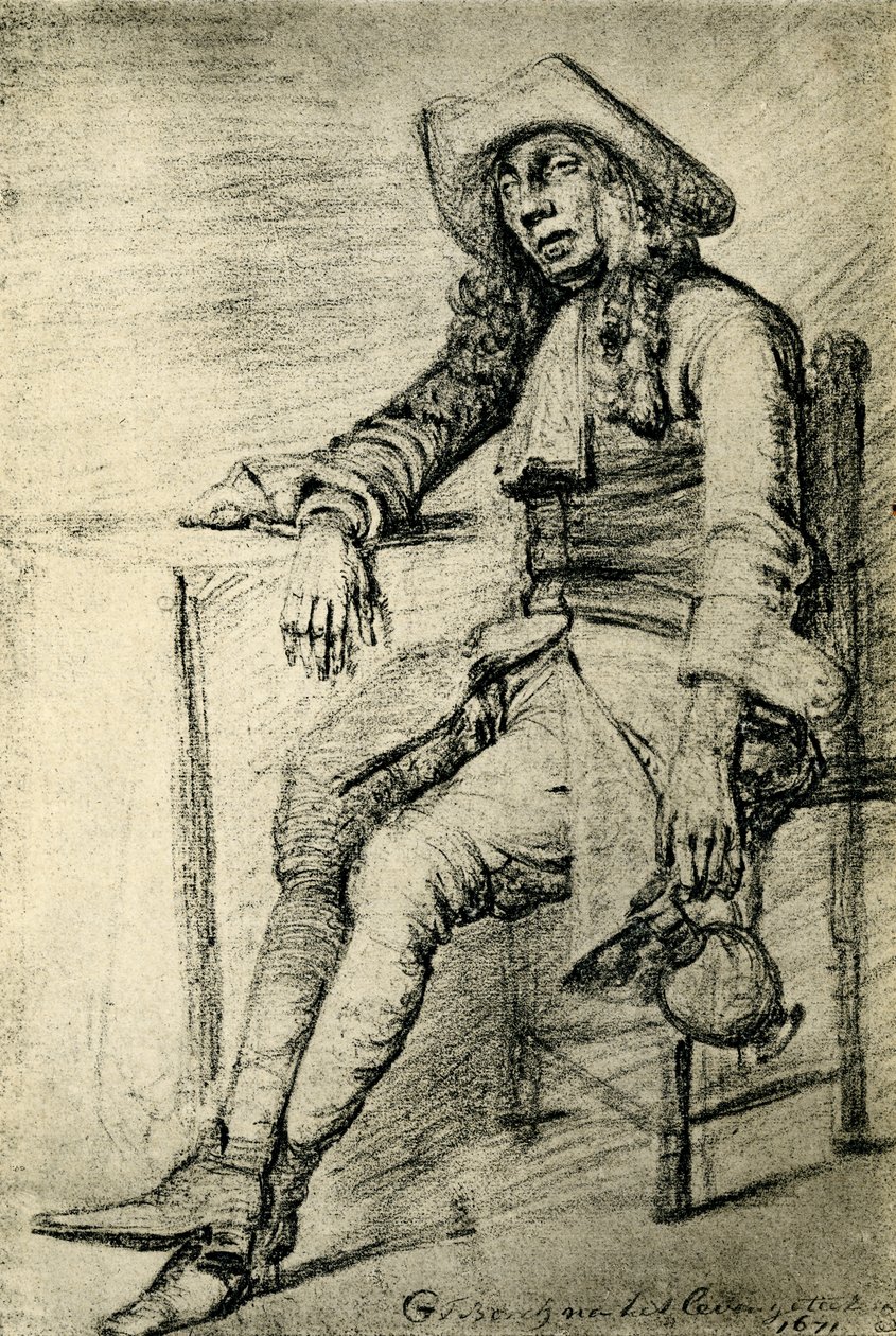 O folião de Gerard ter Borch