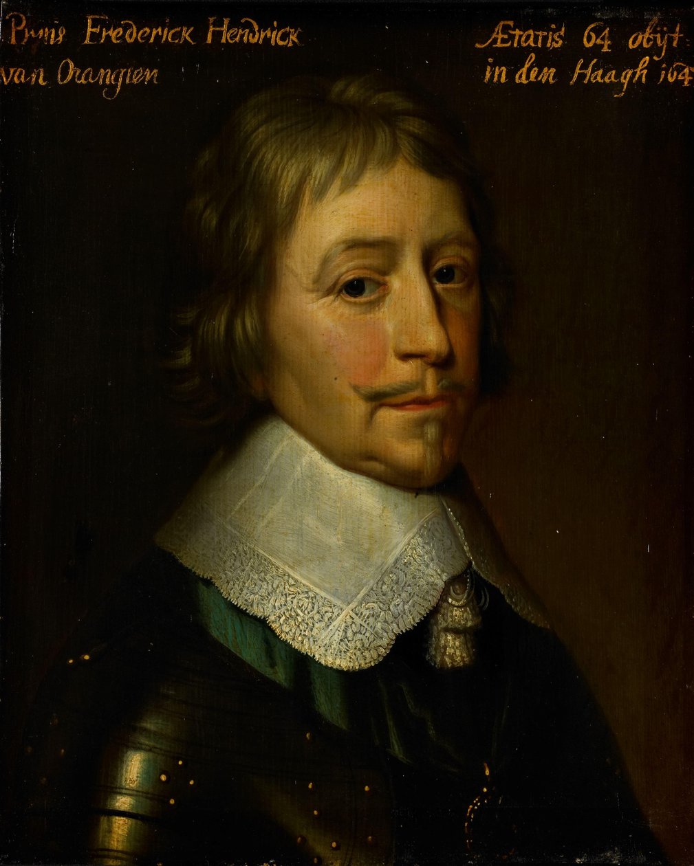 Retrato de Frederick Henry, Príncipe de Orange de Gerard van Honthorst (workshop of)