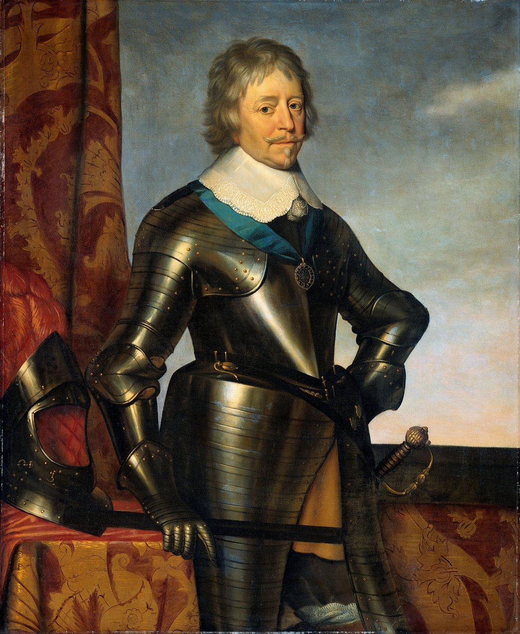 Retrato de Frederik Hendrik (1584-1647), Príncipe de Orange de Gerard van Honthorst (workshop of)