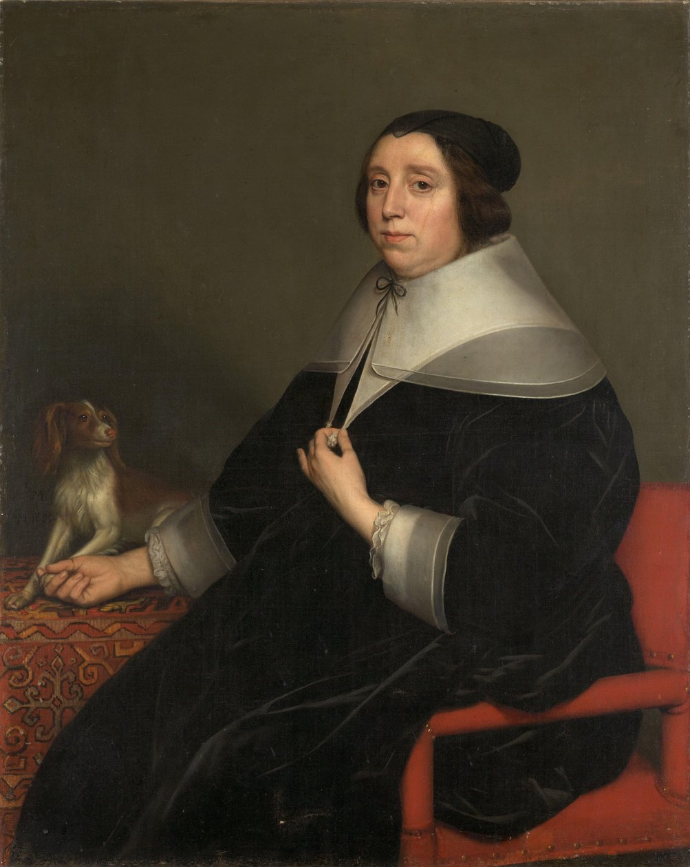 Retrato de uma mulher de Gerard van Honthorst