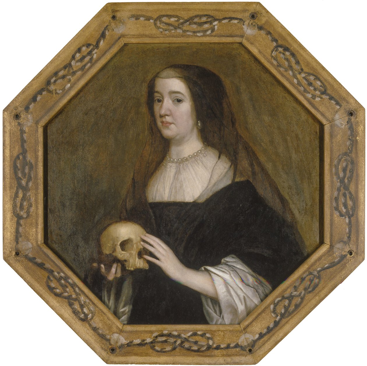 Retrato de Amália de Solms de Gerard van Honthorst
