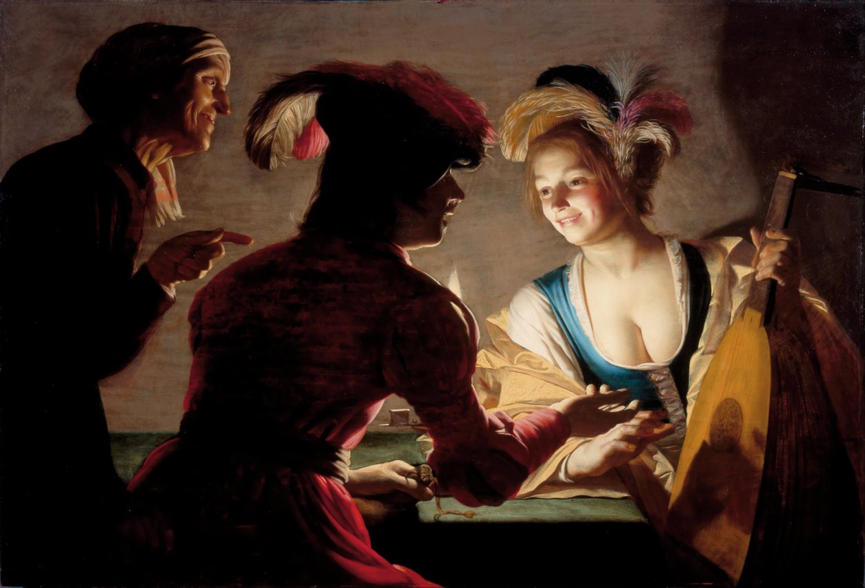 A procuradora de Gerard van Honthorst