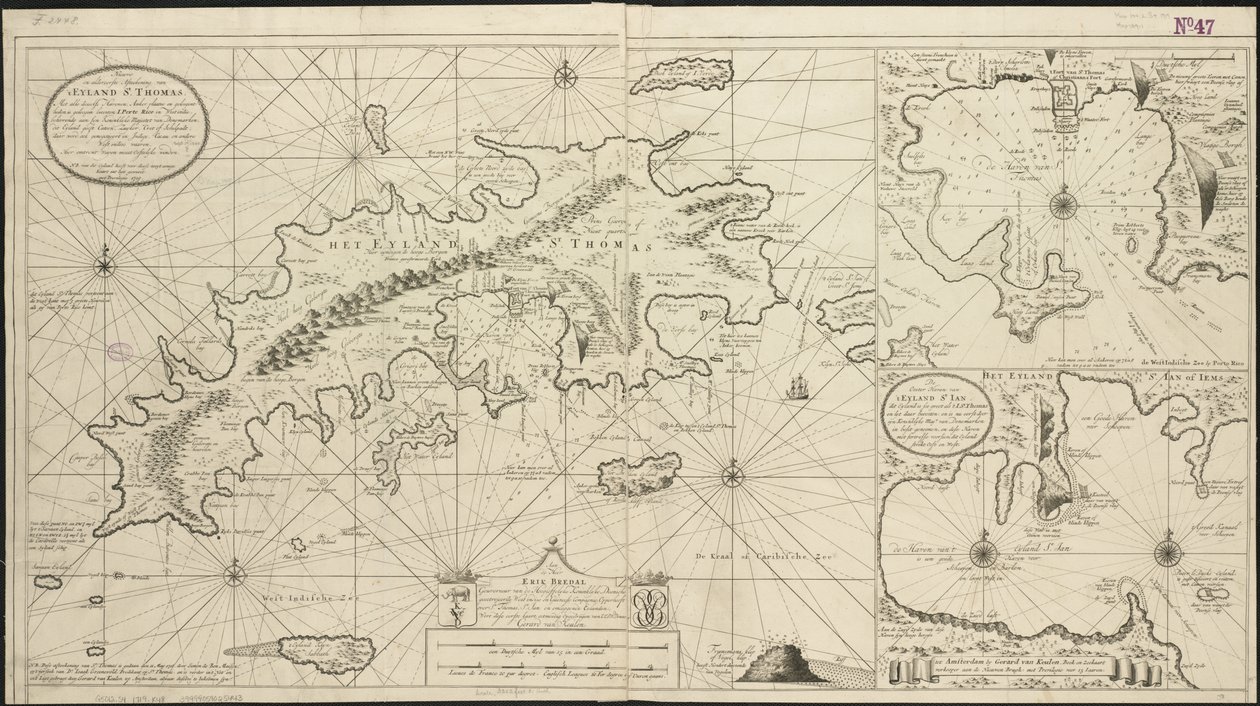 Ilhas de São Tomé e São João, 1719 de Gerard van Keulen