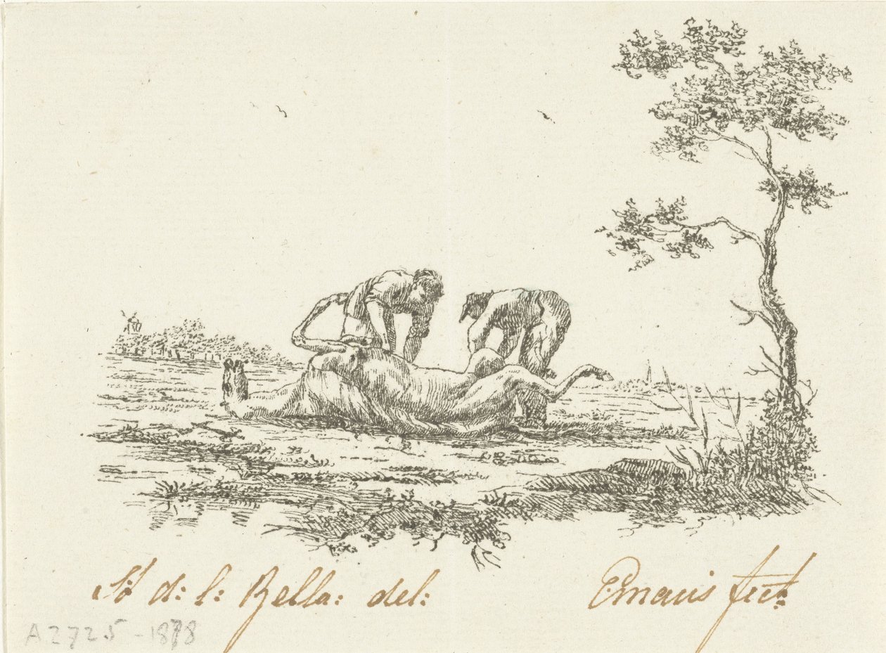 Dois esfoladores de cavalos
Os pintores de Gerardus Emaus de Micault (signed by artist)