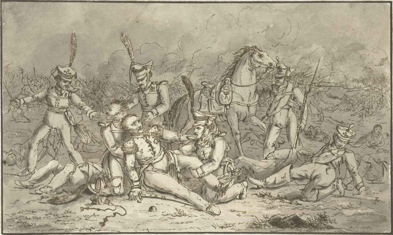 General caído A queda de um general russo de Gerardus Emaus de Micault