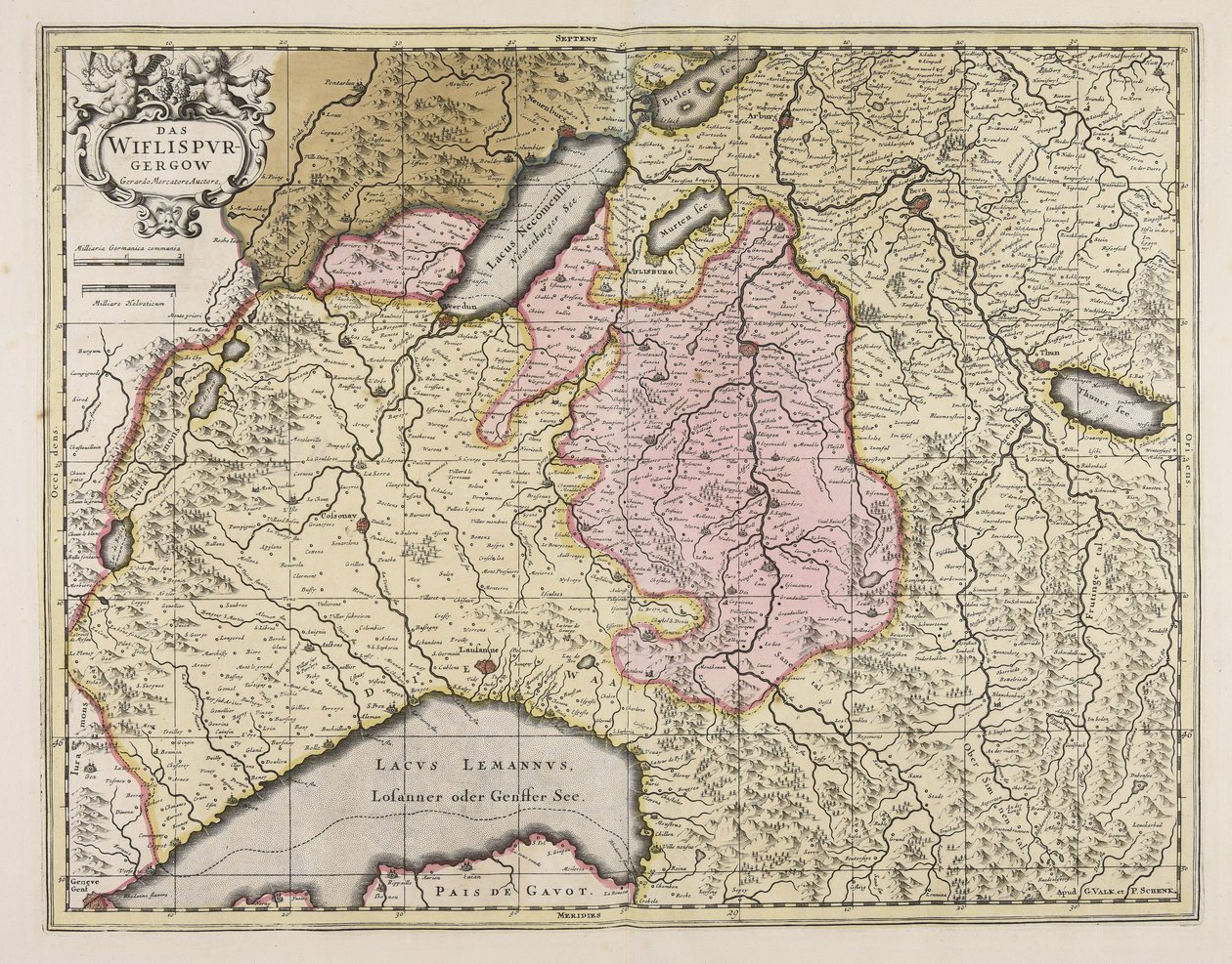 Das Wiflispurgergergow / Gerardo Mercatore auctore de Gerardus Mercator