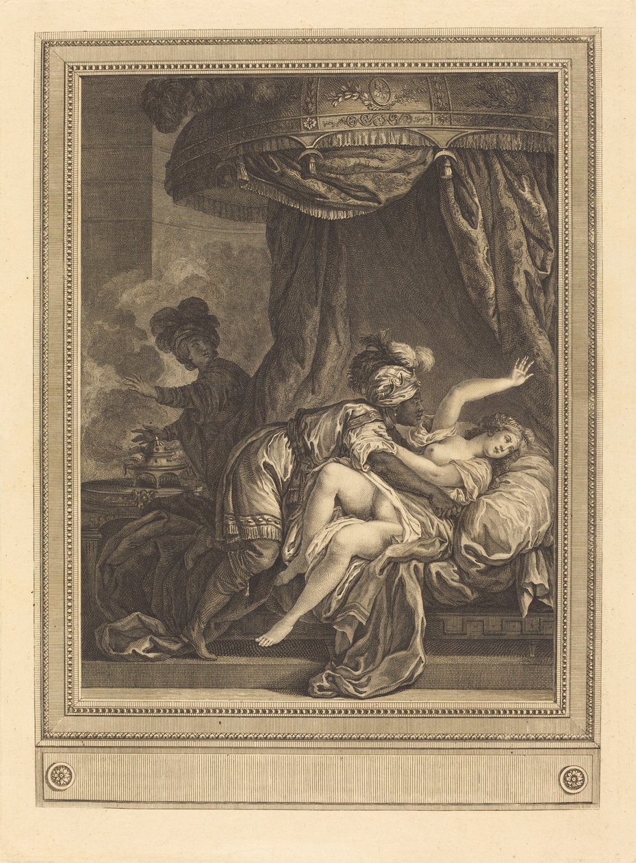 O Rei da Etiópia de Geraud Vidal after Charles Monnet
