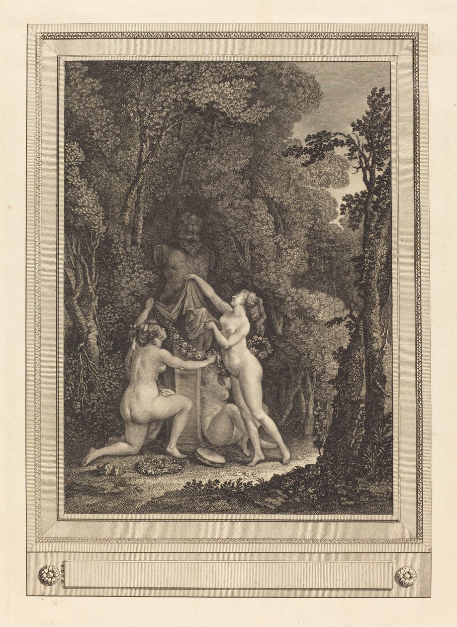 As ninfas escrupulosas de Geraud Vidal after Nicolas Lavreince