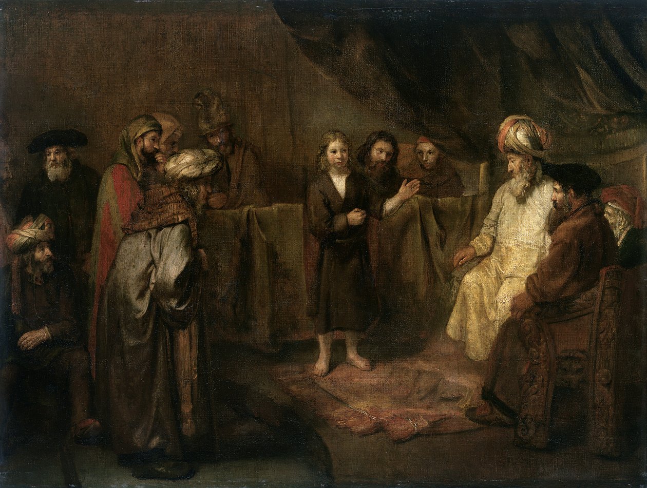 O Menino Jesus no Templo de Gerbrand van den Eeckhout