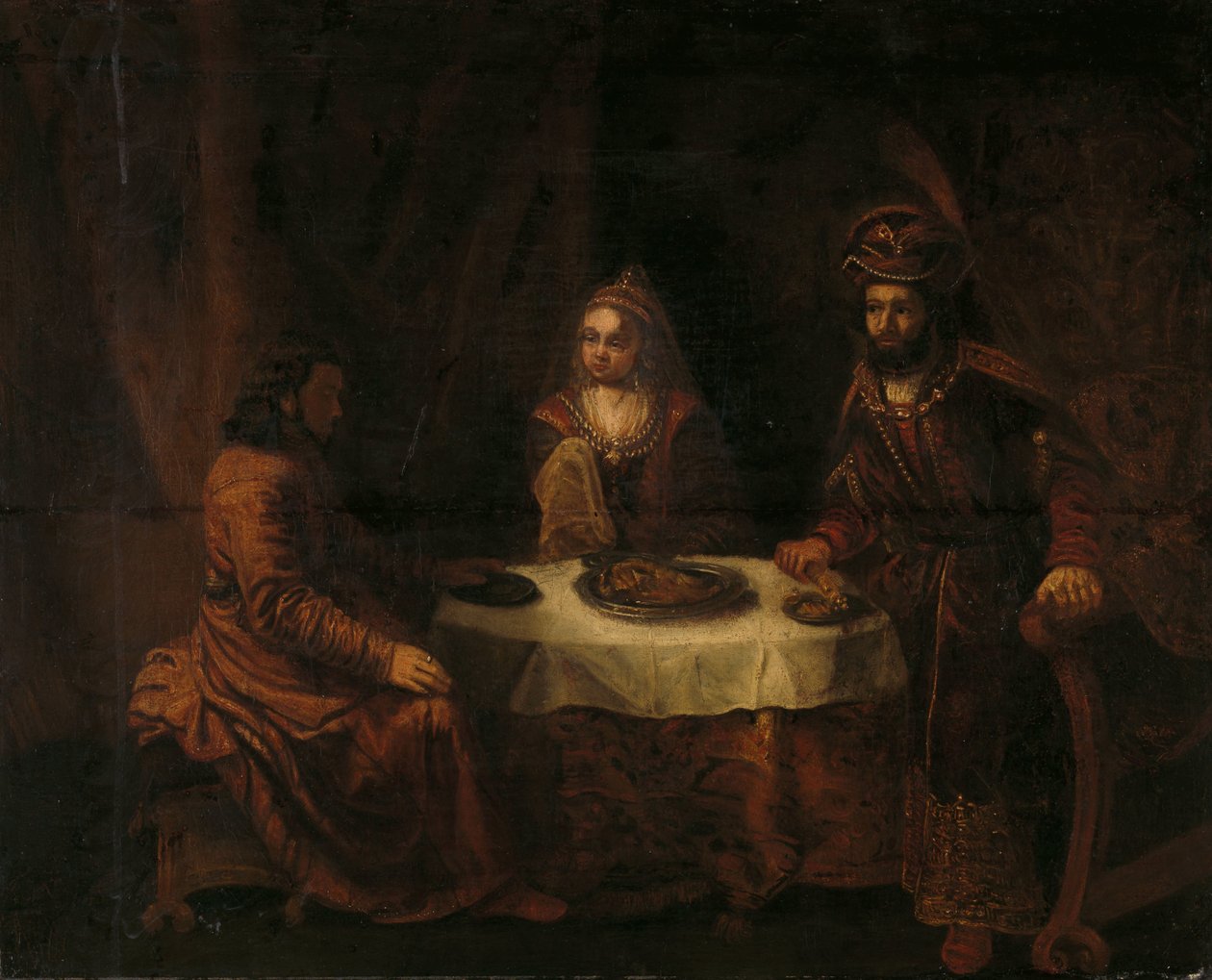 A Ira de Ahasuerus de Gerbrand van den Eeckhout (manner of)