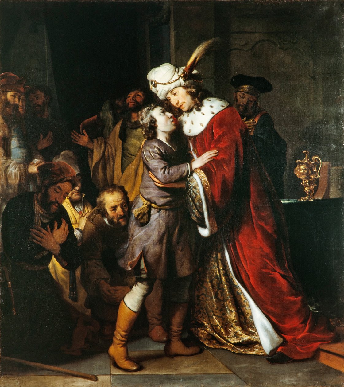 José e os seus irmãos de Gerbrand van den Eeckhout