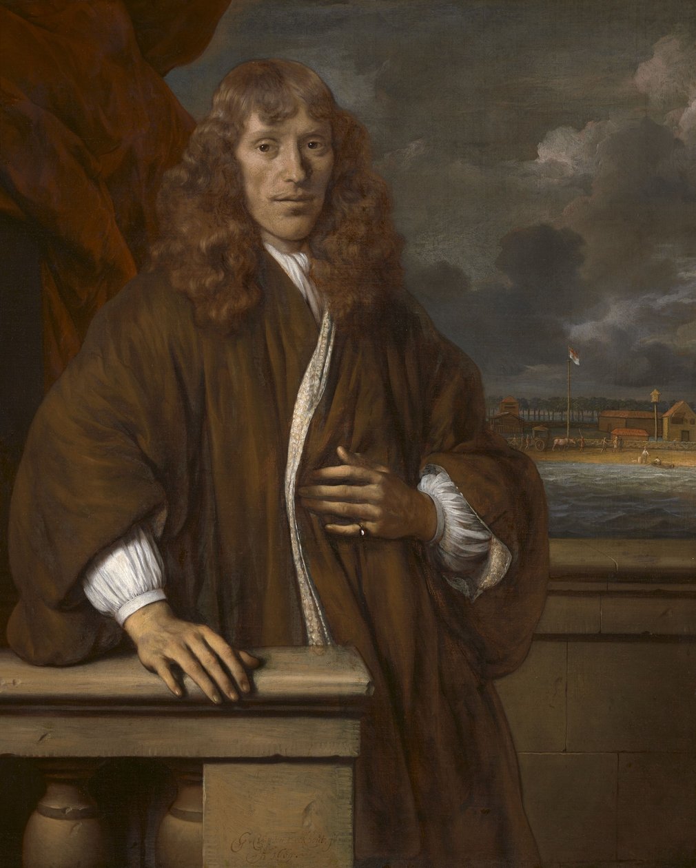 Retrato de um oficial da Companhia Holandesa das Índias Orientais de Gerbrand van den Eeckhout
