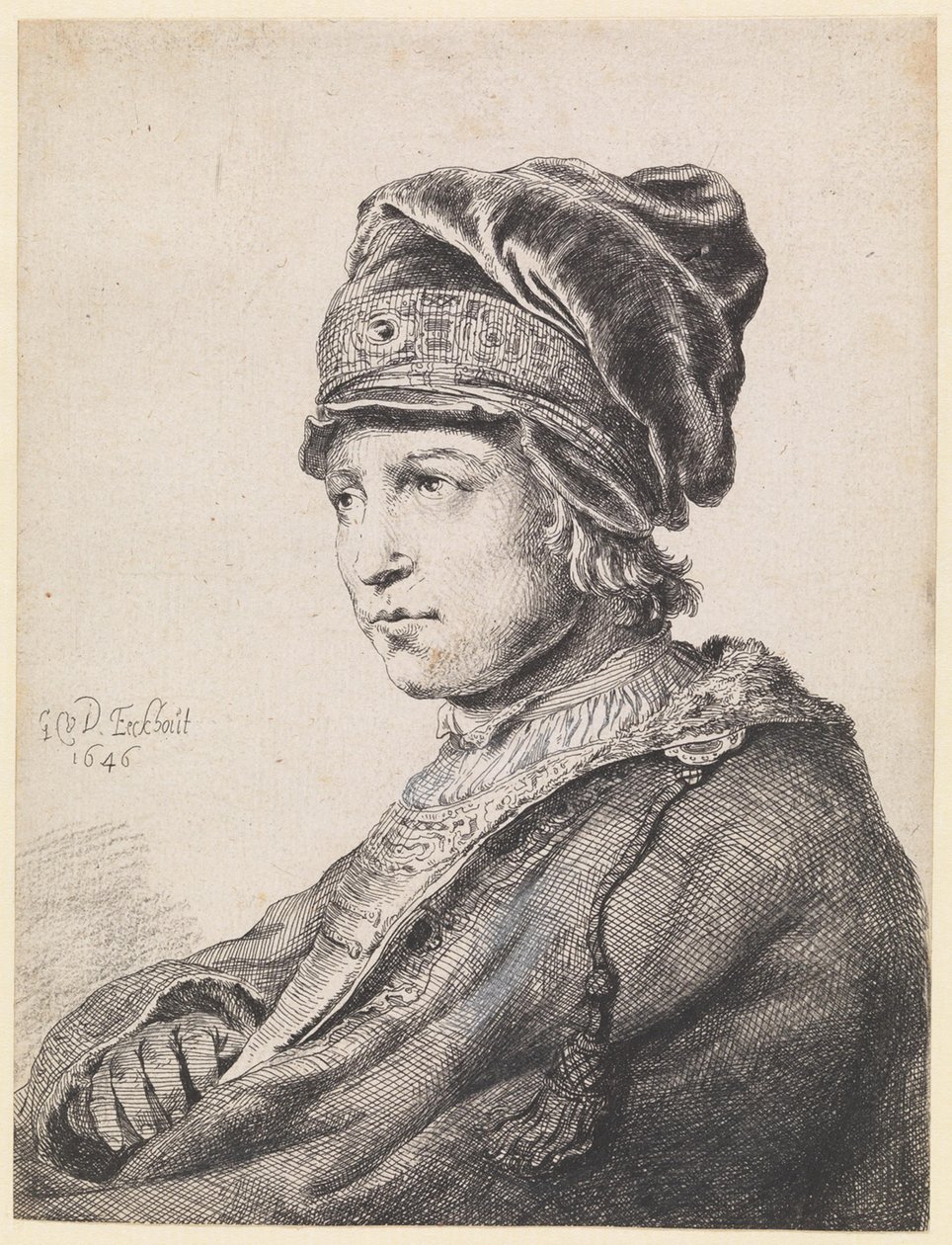 Retrato de um jovem de Gerbrand van den Eeckhout