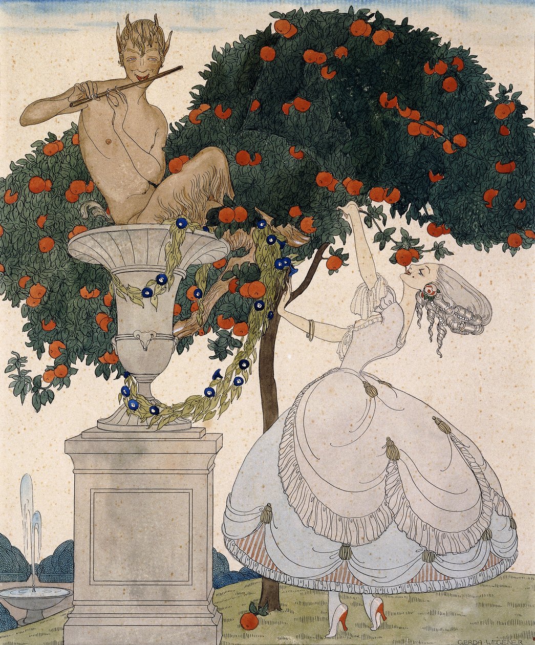 Tentação de Gerda Marie Frederike Wegener