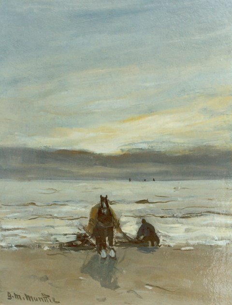 Pescador de Shell no surf de Gerhard Morgenstjerne Munthe