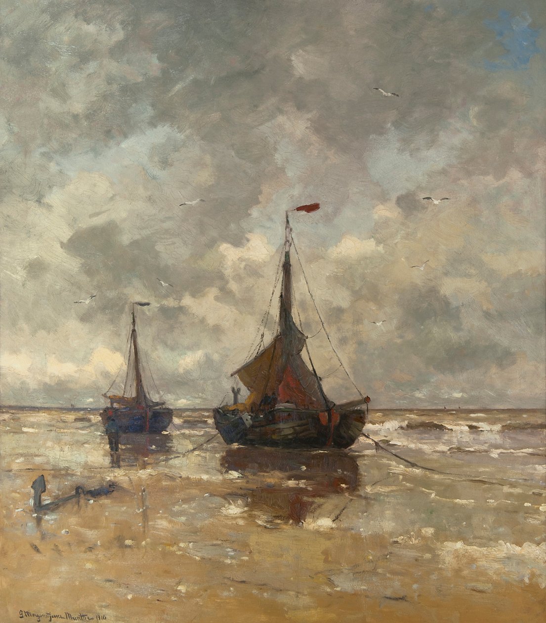 Dois bombardeios na praia de Gerhard Morgenstjerne Munthe