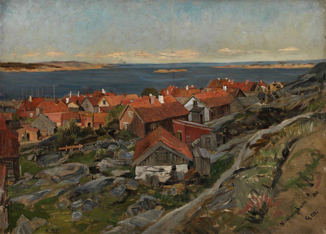 Vista, nevlunghavn de Gerhard Peter Frantz Vilhelm Munthe