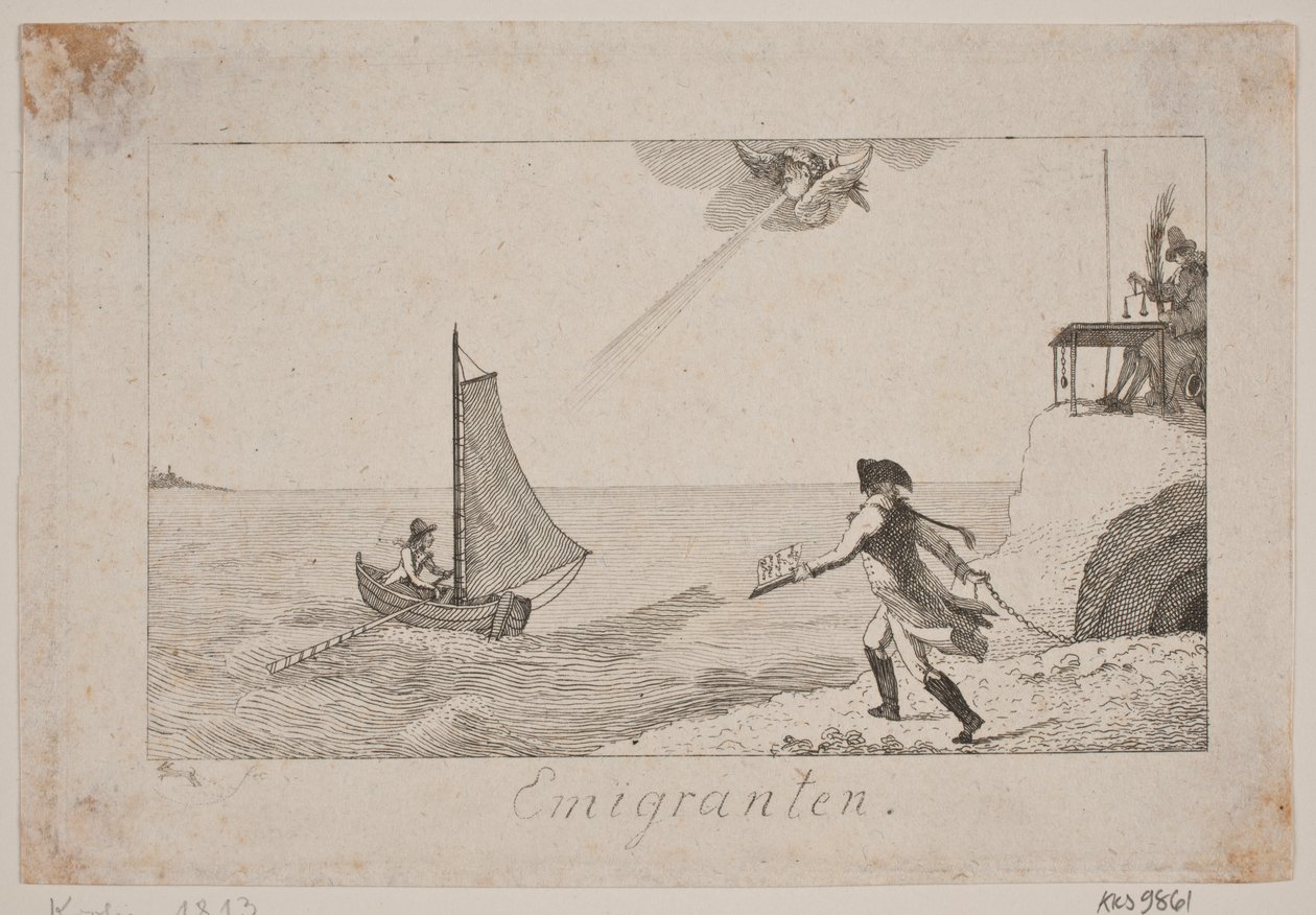 emigrantes de Gerhard Ludvig Lahde