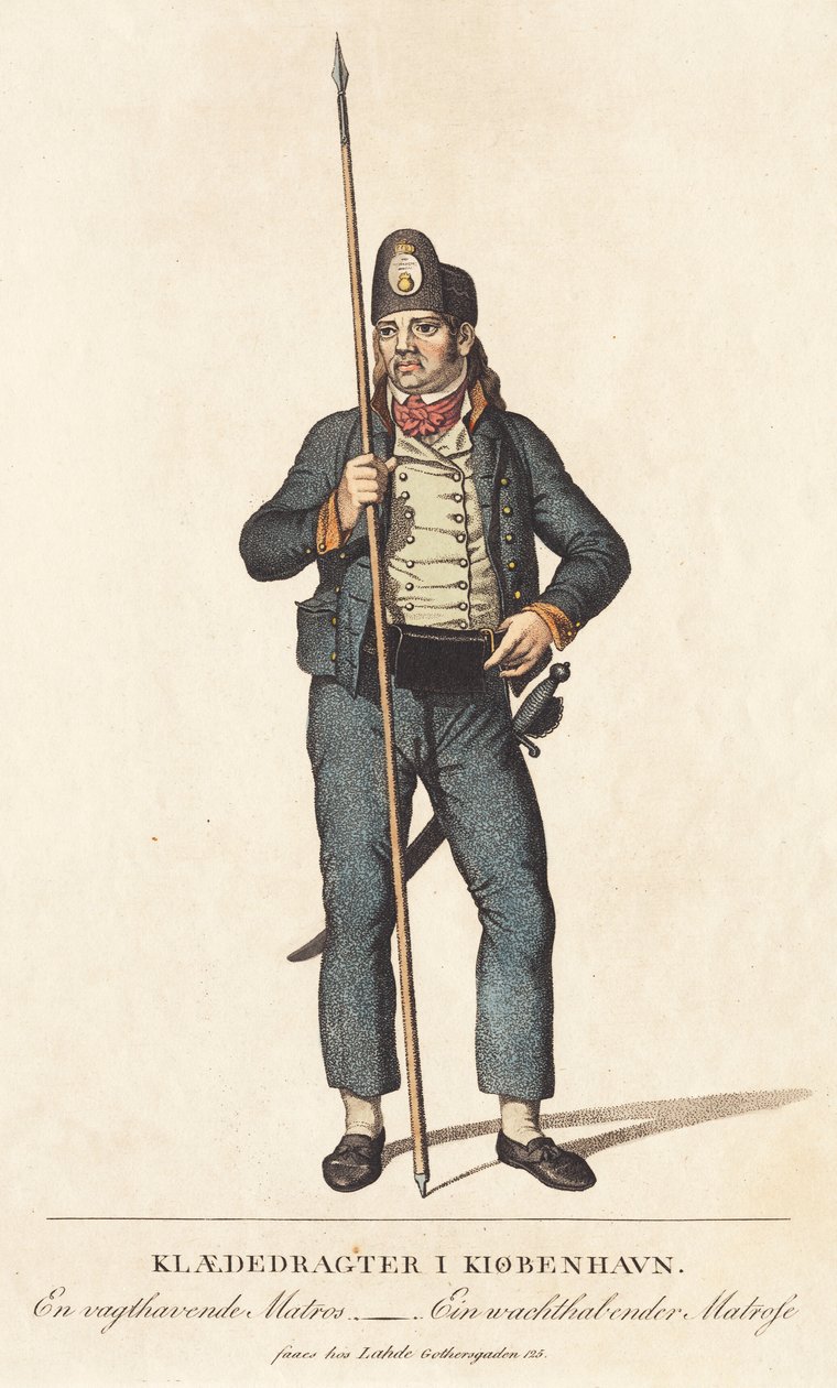 Um marinheiro de serviço de Gerhard Ludvig Lahde