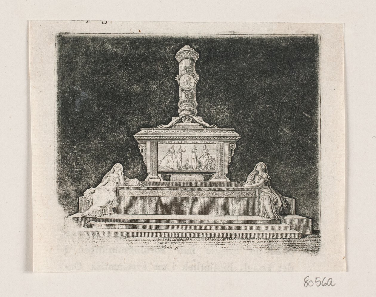 Monumento de Frederik 5º em Roskilde de Gerhard Ludvig Lahde