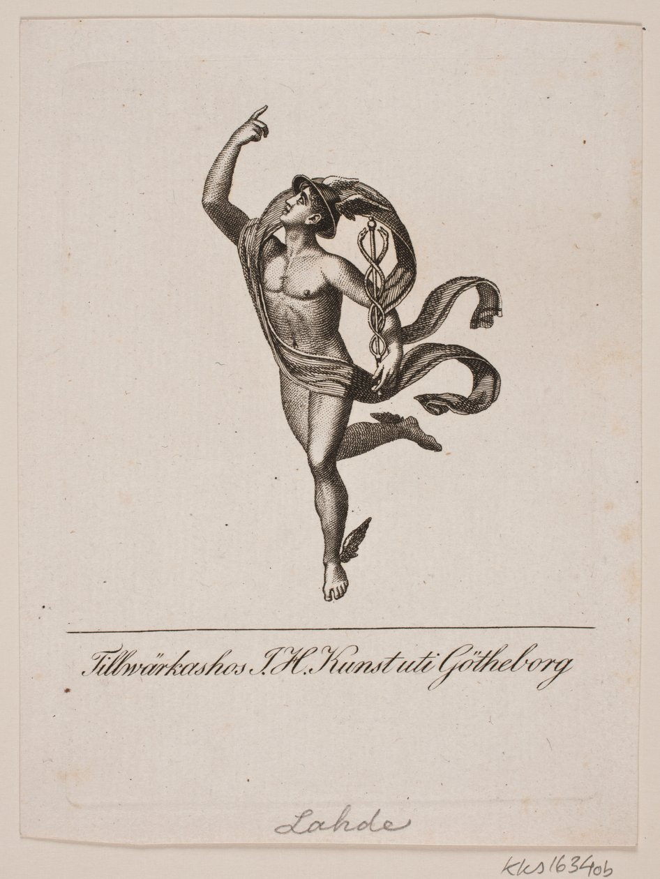 Hermes de Gerhard Ludvig Lahde