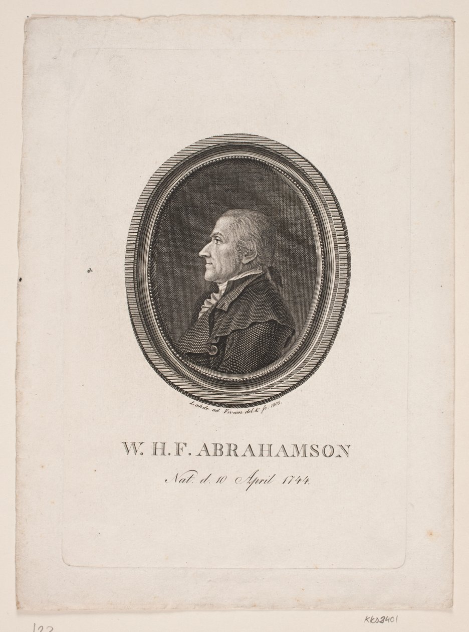 W.H.F. Abraão de Gerhard Ludvig Lahde