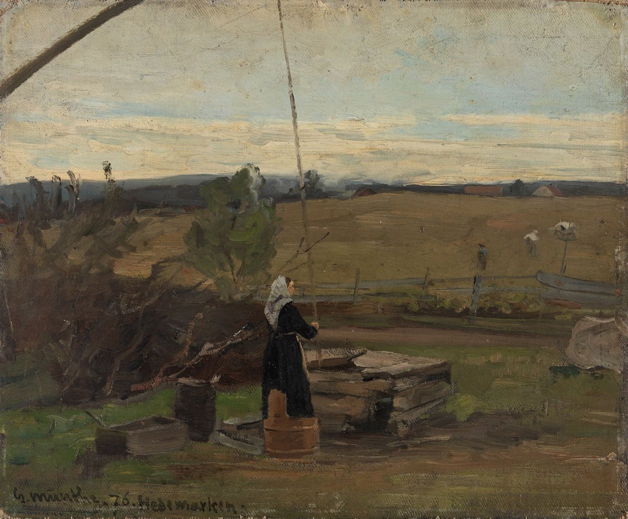 No Poço de Gerhard Munthe