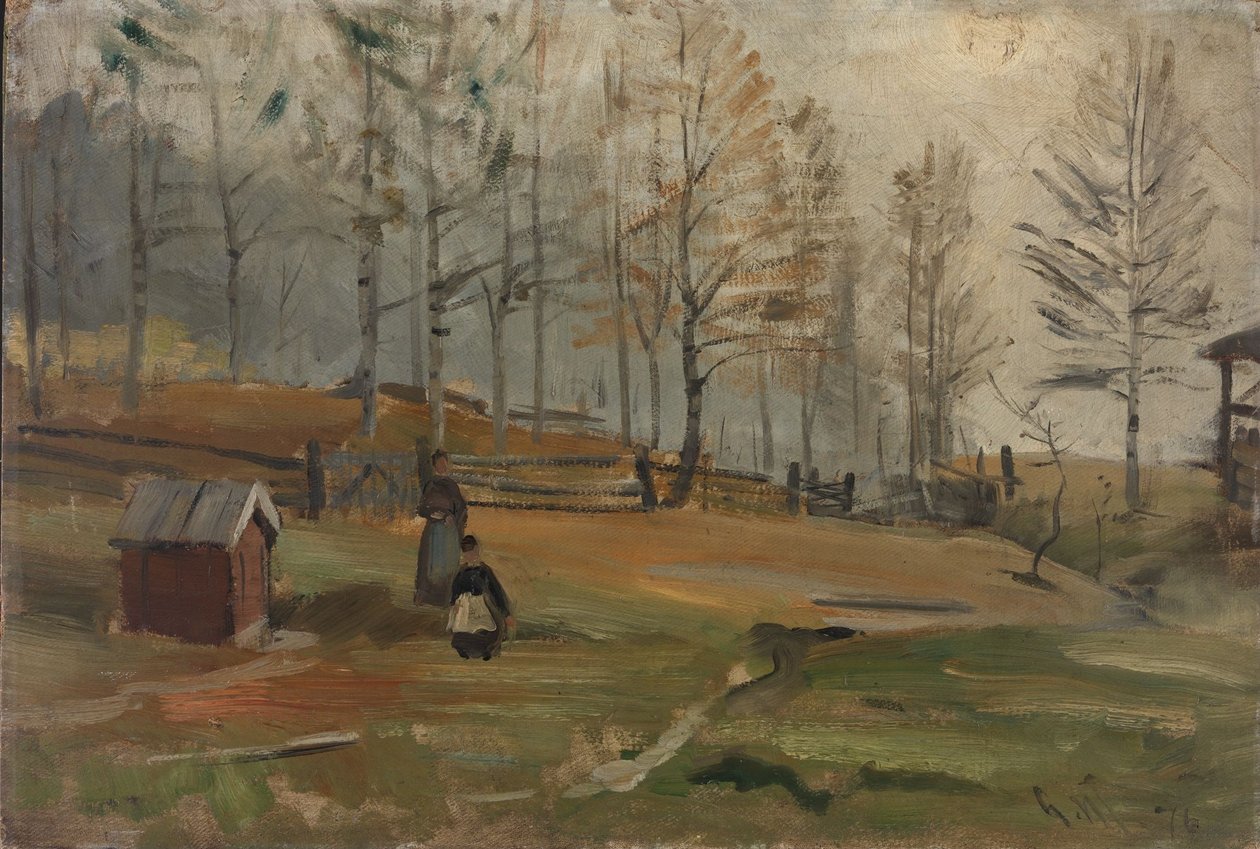 Outono de Gerhard Munthe