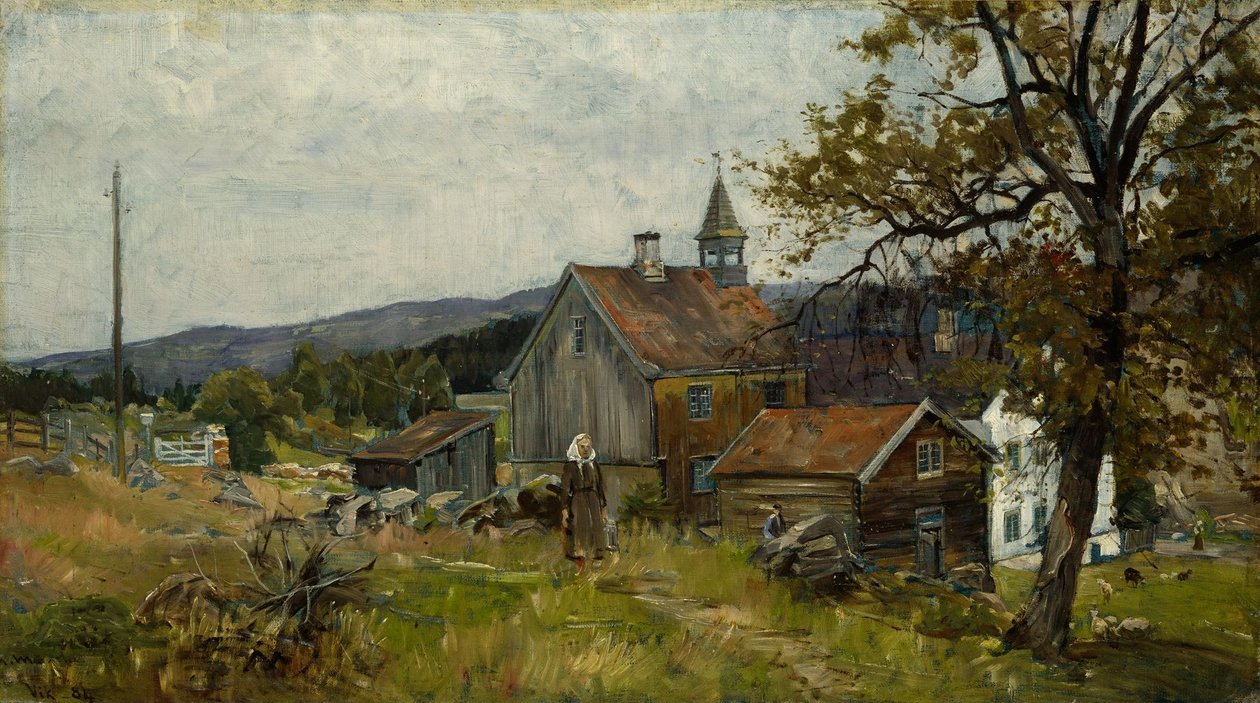 Quinta, Vik em Stange de Gerhard Munthe