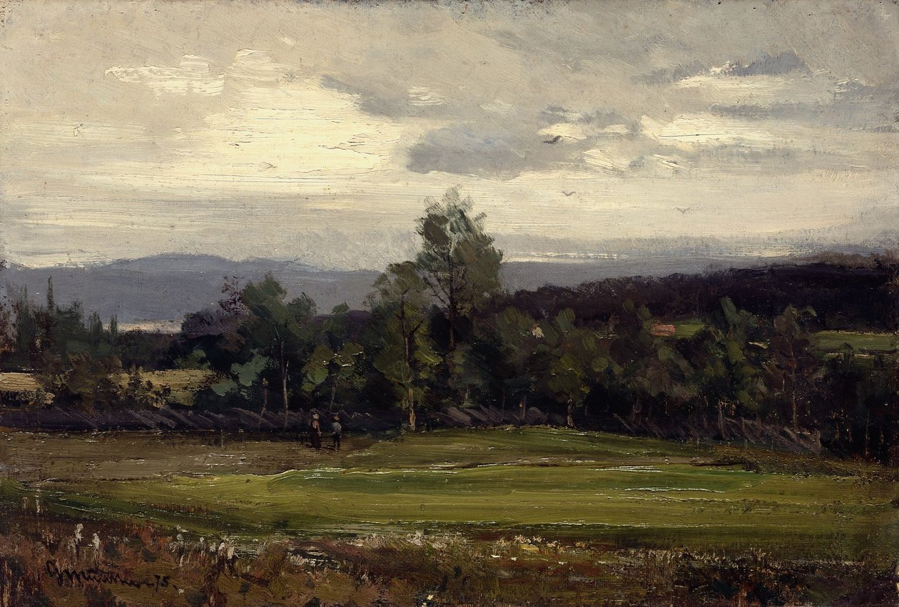 Campos em Hedmark no Verão de Gerhard Munthe