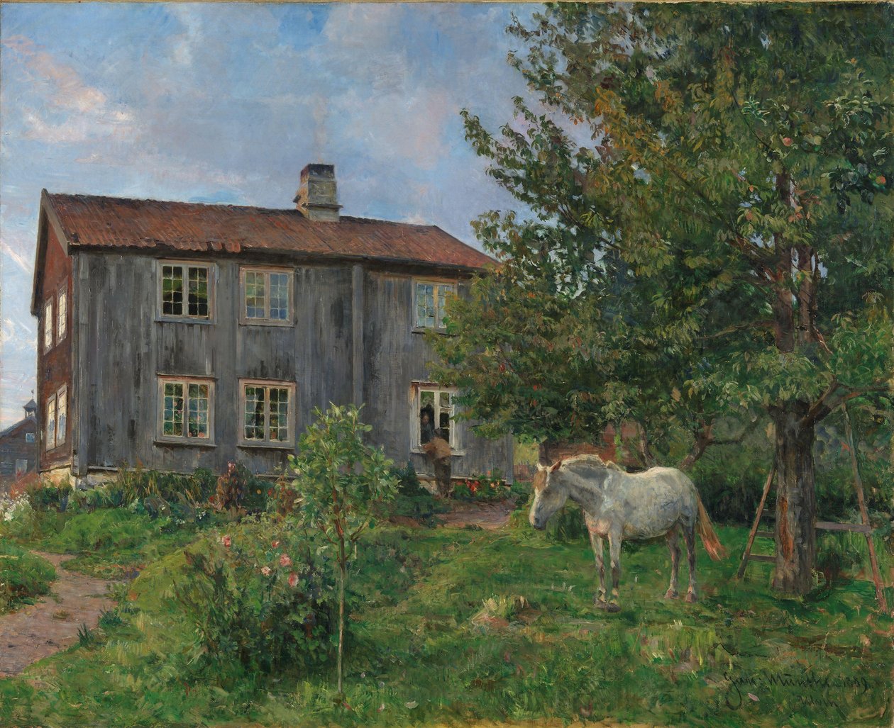 Na fazenda de Gerhard Peter Frantz Vilhelm Munthe
