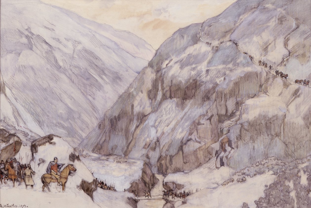 Rei Sverre em Vårstien (Drivdalen) de Gerhard Peter Frantz Vilhelm Munthe