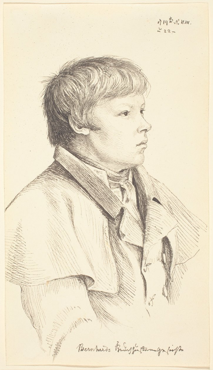 A cara de tosse convulsa de Bernhard de Gerhard Wilhelm von Reutern
