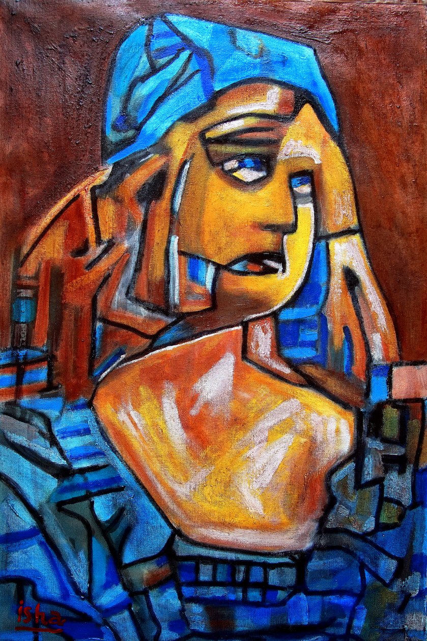 Bella Galatea, 2023 (óleo sobre tela) de Gerhardt Isringhaus