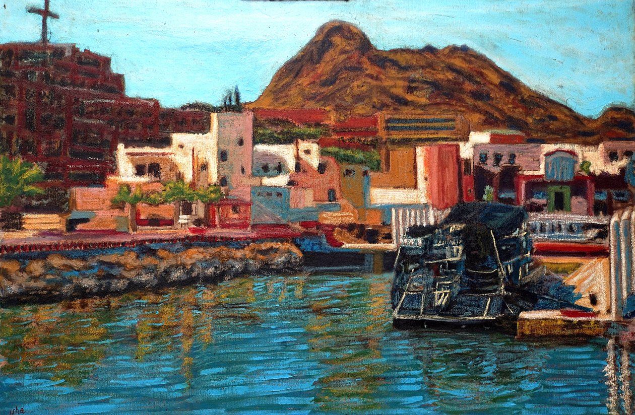 Marina Towards Pedregal, 2013 (óleo sobre tela) de Gerhardt Isringhaus
