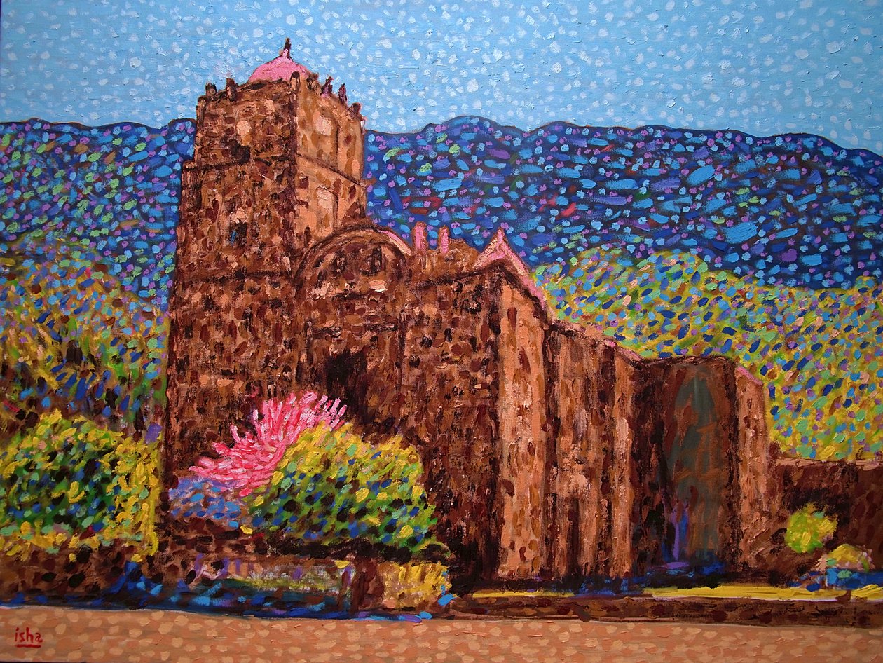 Missão de San Javier, 2020 (óleo sobre tela) de Gerhardt Isringhaus