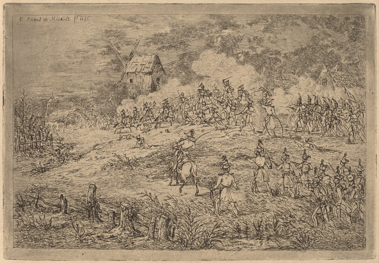 Carga da Cavalaria de Gerhardus Emaus de Micault