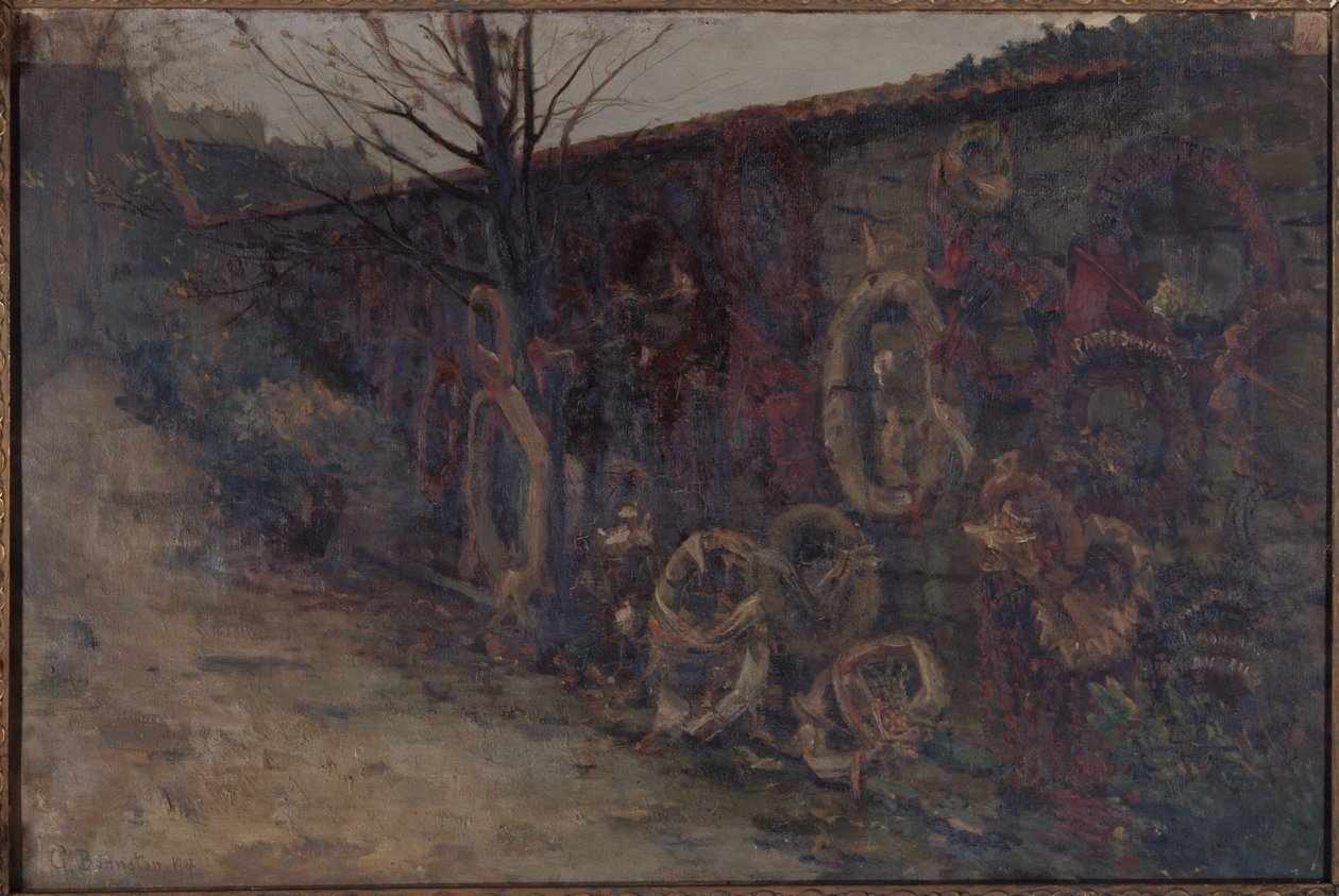 O Muro Federado no Cemitério Père-Lachaise de Germain Eugene Bonneton