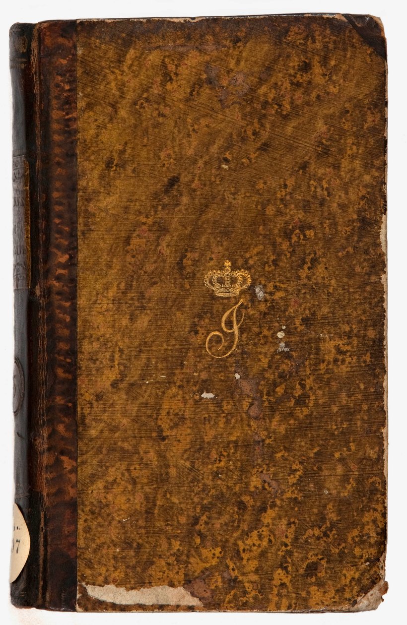 Corinne ou Itália (couro e papel marmoreado) de Germaine de Stael