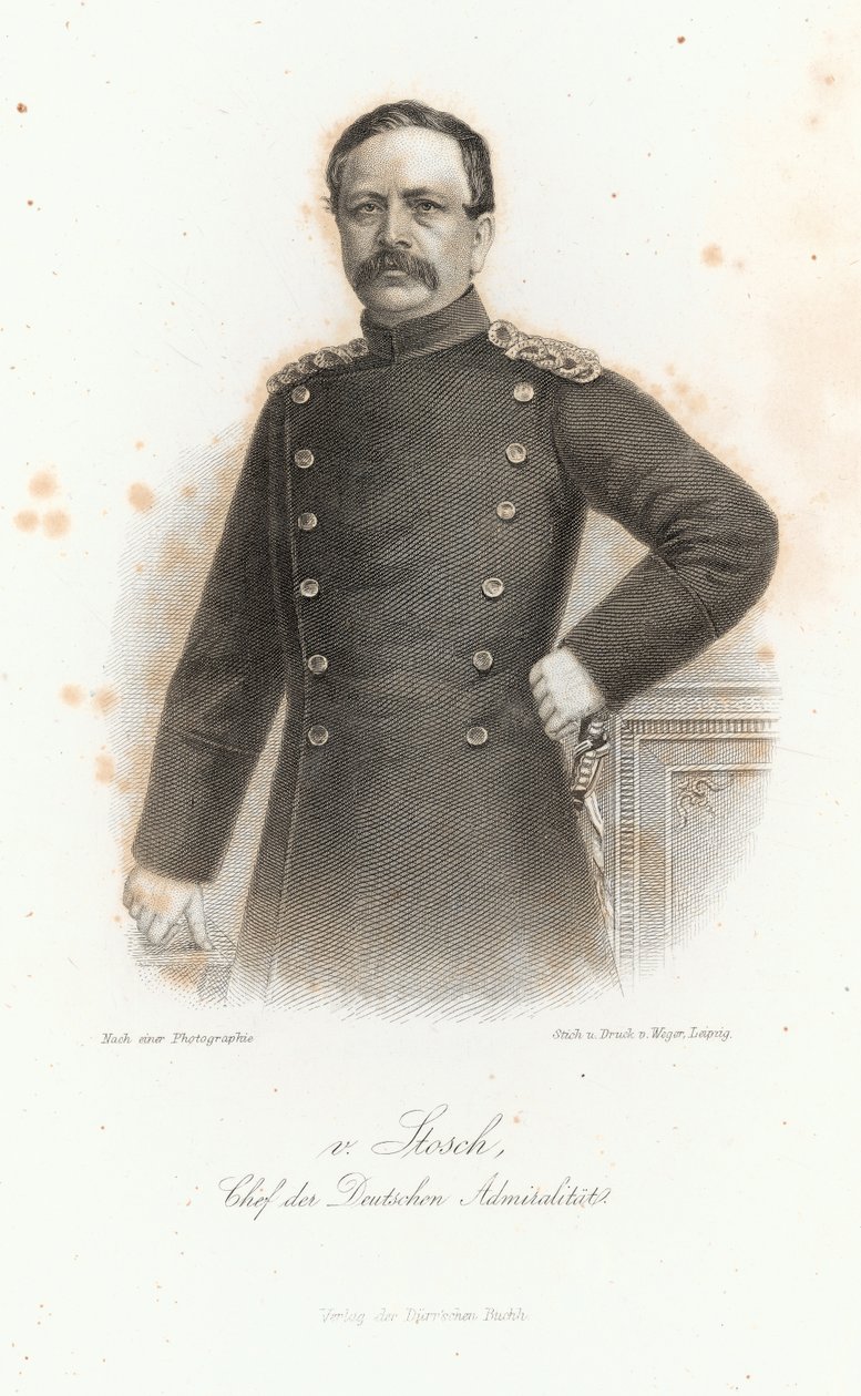 Albrecht von Stosch (1818-1896) no &39;Allgemeine Moden-Zeitung&39;, Leipzig, 1872 de German School