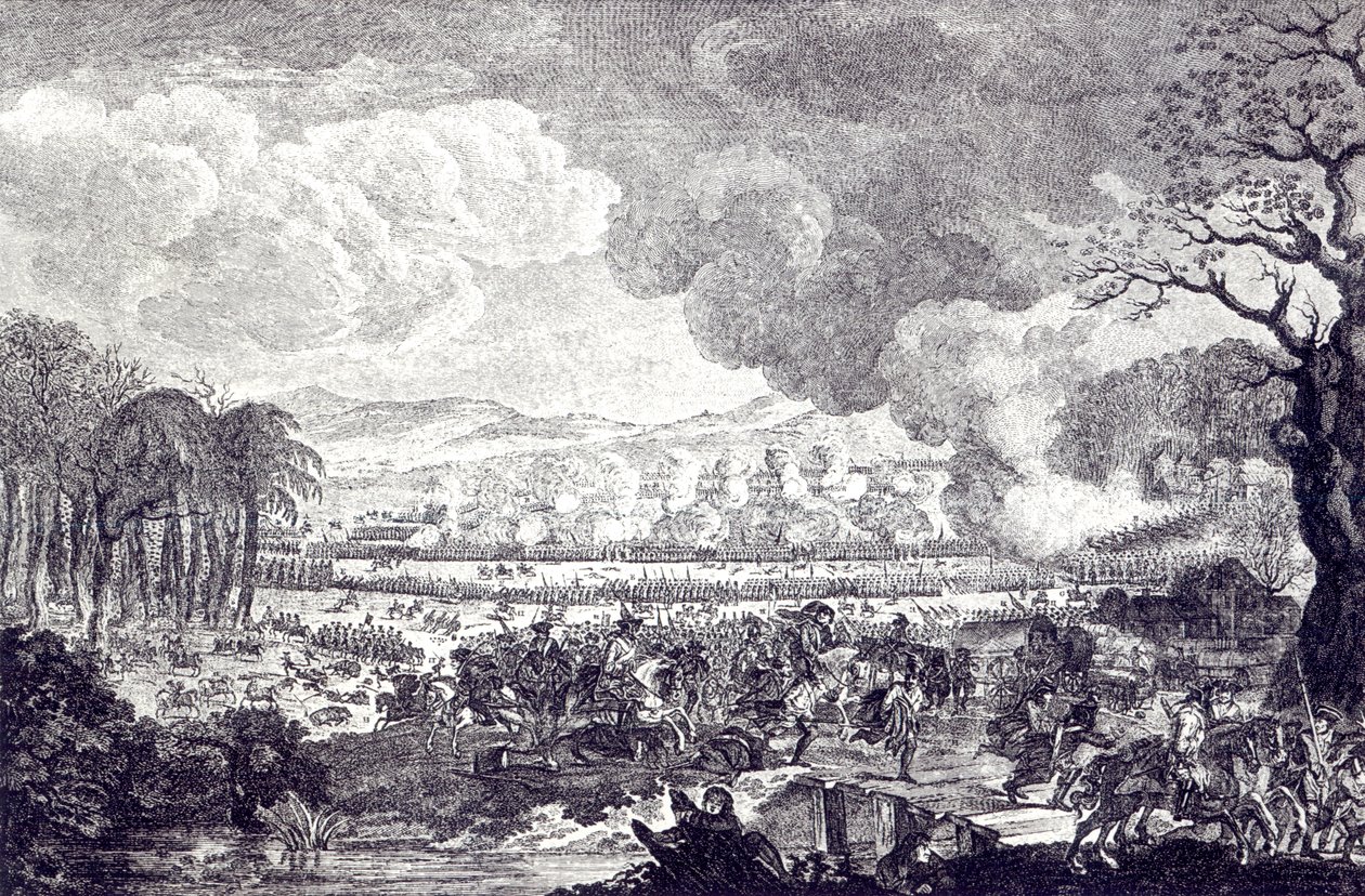 Batalha de Rossbach, 5 de novembro de 1757 de German School