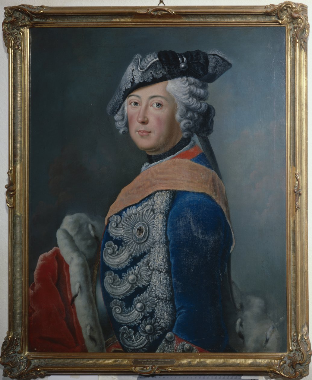 Frederico II o Grande da Prússia, depois de 1753 de German School