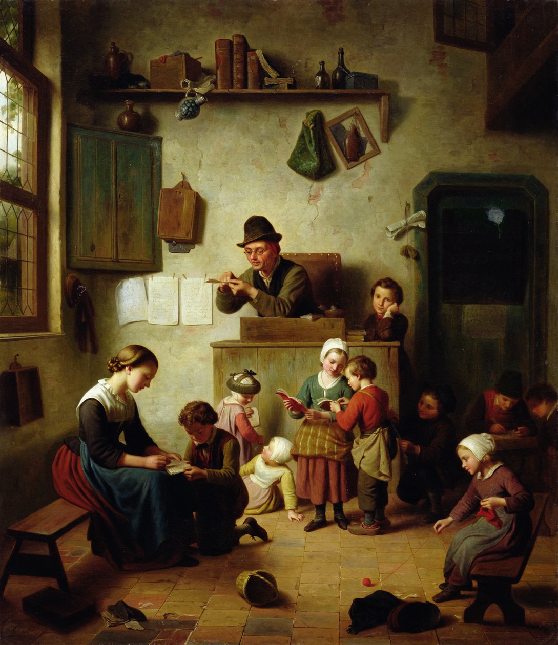 Na escola de German School