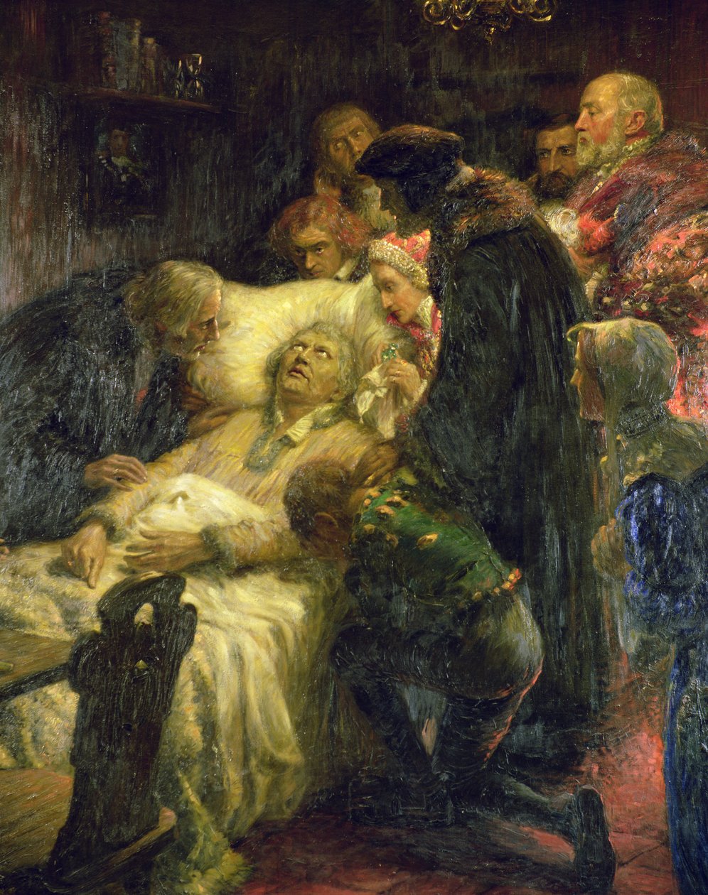 Cena da Morte de Lutero de German School