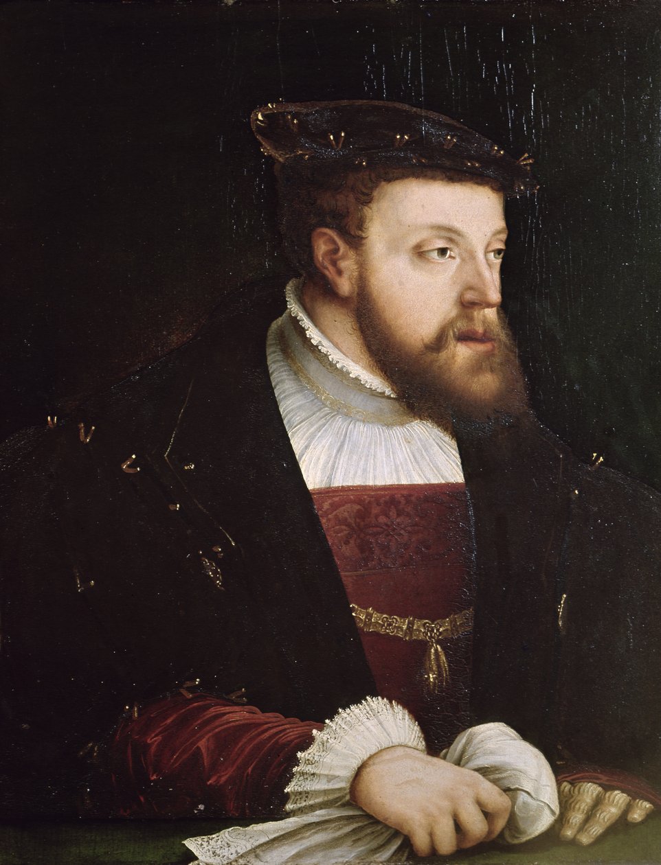 Retrato de Carlos V (1500-58) de German School