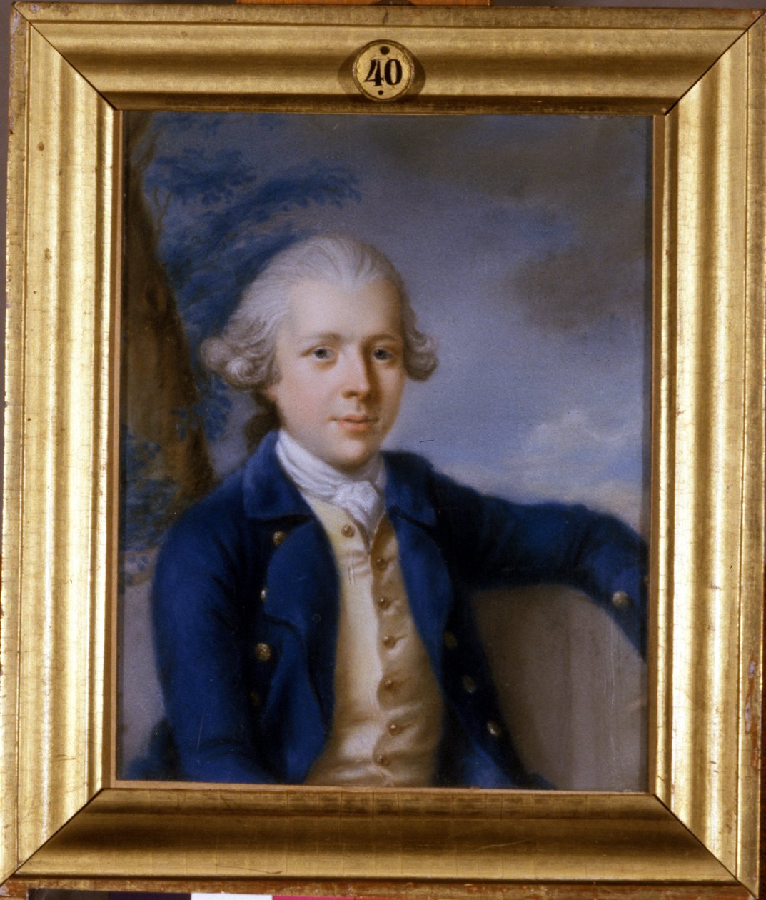 Retrato do duque Ernst II, 1768 de German School